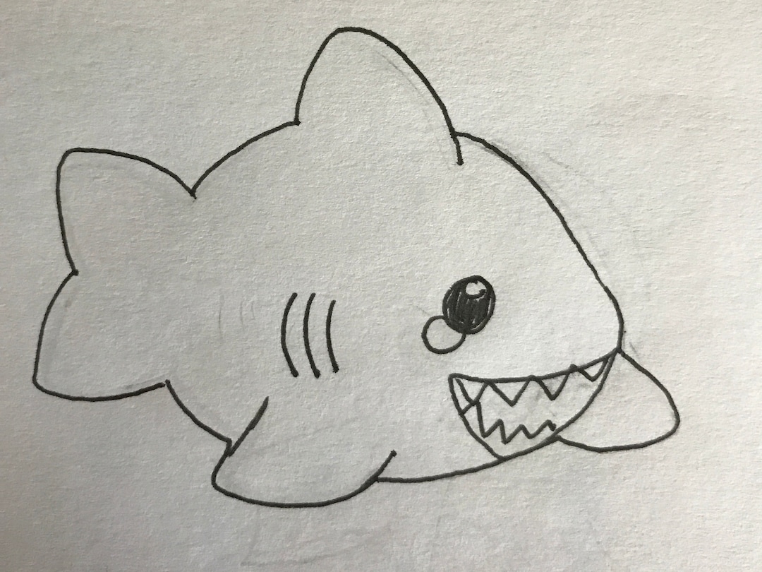 Chubby Shark Cookie Cutter - Etsy