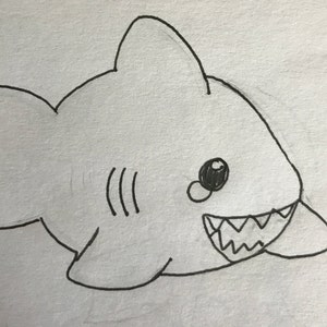 Chubby Shark Cookie Cutter