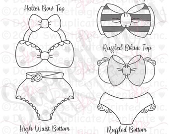 Bikini Cookie Cutters