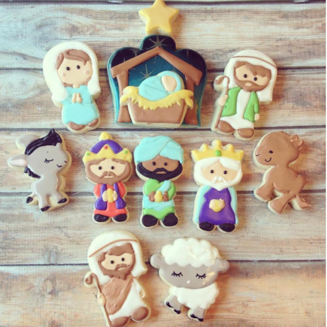 Nativity Cookie Cutters - Etsy