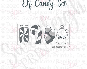 Elfen Candy Set Ausstechformen