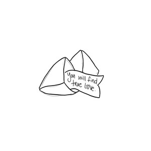 Valentine’s Fortune Cookie Cookie Cutter