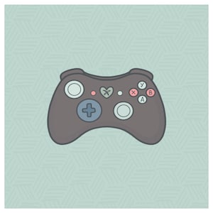 Video Game Controller Cookie Cutter