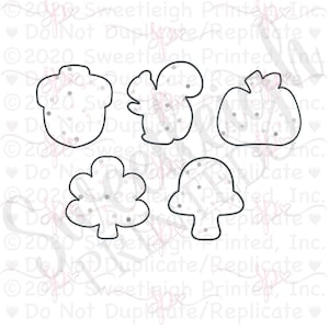 Harvest Animal Cookie Set Cookie Cutters
