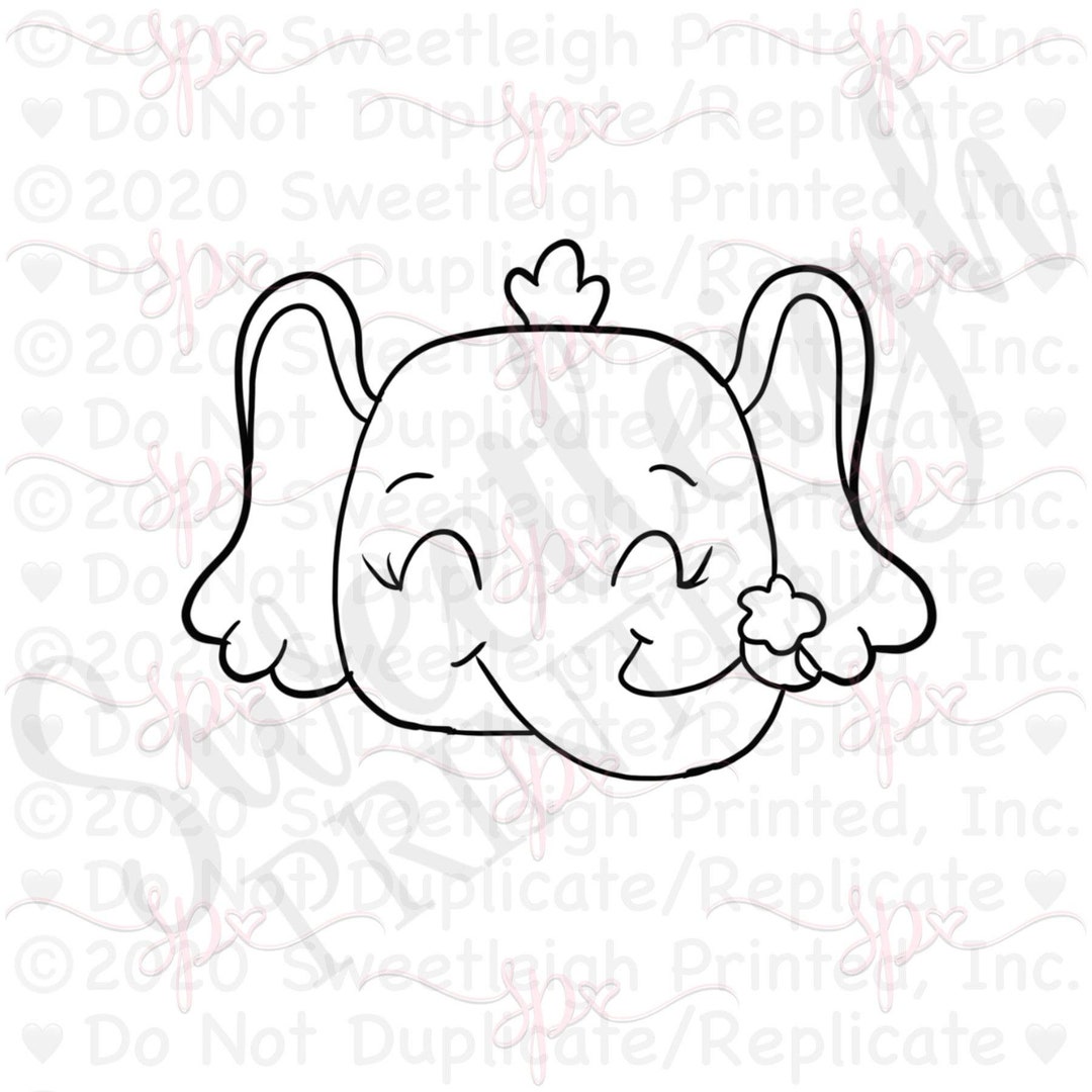 Cute Baby Elephant Drawing Tutorial for Kids, image size:1080x1080