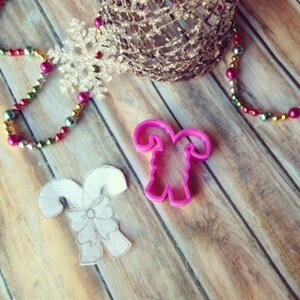 Double Candy Cane Cookie Cutter