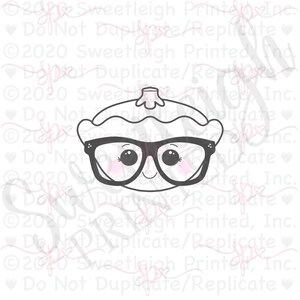 Nerdy Summer Squash Cookie Cutter