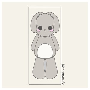 Bunny 3 Piece Cookie Cutter Set