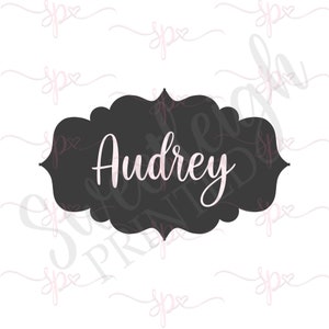 Audrey Plaque-Ausstechform