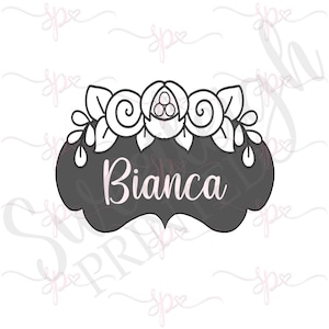 Bianca Plaque Cookie Cutter