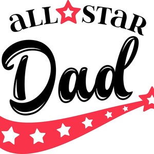 All Star Dad Cookie Cutter