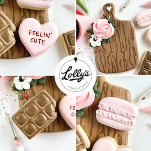 Lolly&#39;s Home Kitchen Valentine&#39;s Charcuterie Cookie Class Cutters