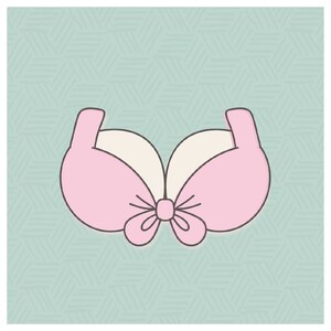 Breasts in Bra Cookie Cutter