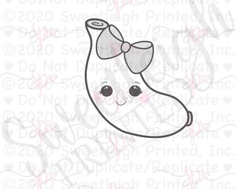 Girly Kawaii Banana 2020 Cookie Cutter