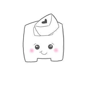 Kawaii Post Box with Letter Cookie Cutter