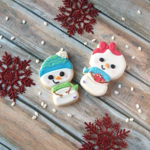 Cozy Snowgirl, Cozy Snowboy Cookie Cutters
