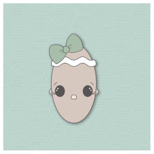 Tall Girly Gingy 2 Cookie Cutter