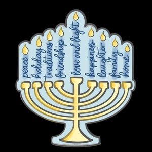 Menorah Cookie Cutter by MinnieCakes