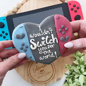 Gamer Heart Cookie Cutter by MinnieCakes