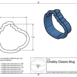 Chubby Mug Cookie Cutter