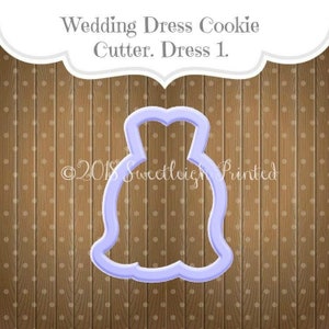Wedding Dress 1 Cookie Cutter