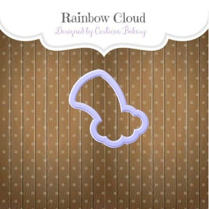 Rainbow Cloud Cookie Cutter