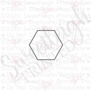 Honeycomb Cookie Cutter, Hexagon Cookie Cutter.