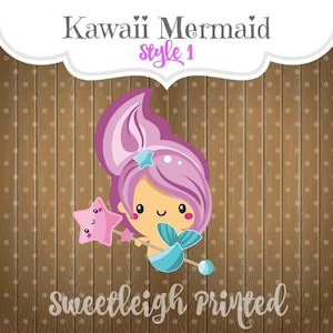 Kawaii Meerjungfrau Ausstechform