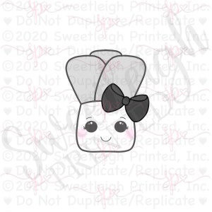 Girly Leek Cookie Cutter