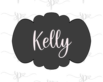 Kelly Plaque-Ausstechform