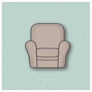 Chubby Armchair Cookie Cutter