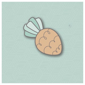 Simple Carrot Cookie Cutter