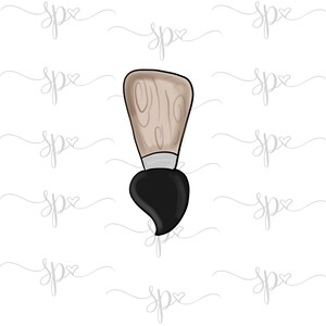 Chubby Paintbrush Cookie Cutter