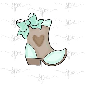 Girly Top Bow-Boot-Ausstecher