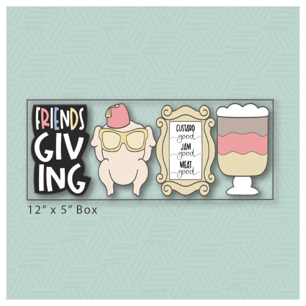 Friendsgiving Set 1 Cookie Cutters