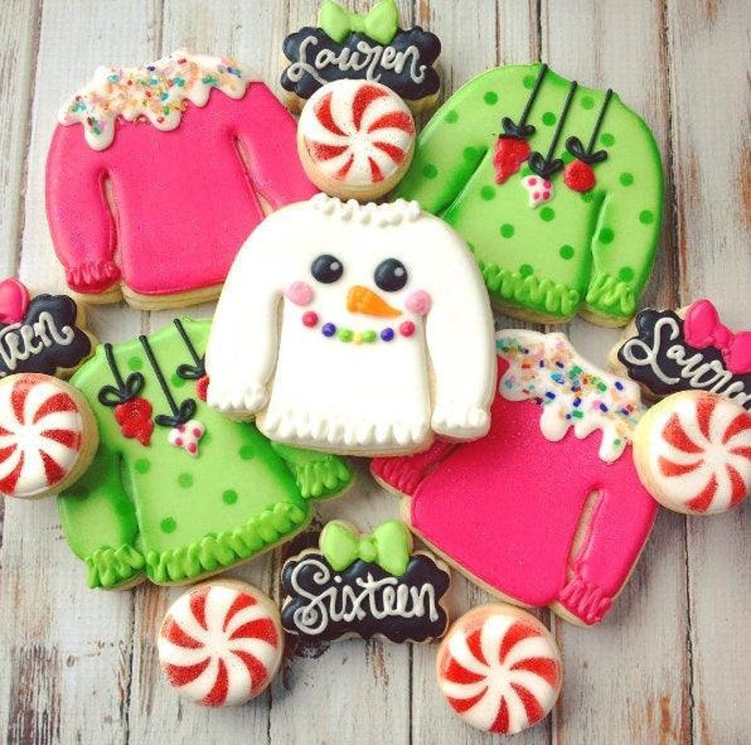 Christmas Sweater Cookie Cutter - Etsy