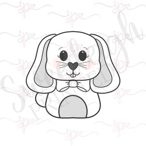 Easter Bunny 2020 Cookie Cutter
