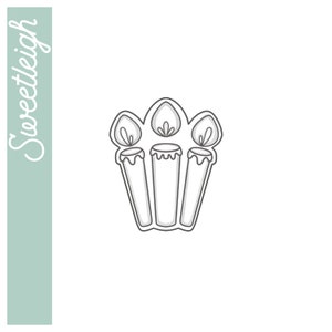 Birthday Candles Cookie Cutter