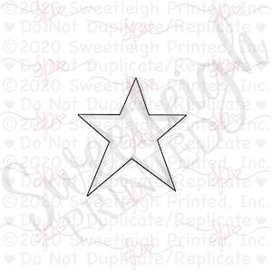 Star 3 Cookie Cutter