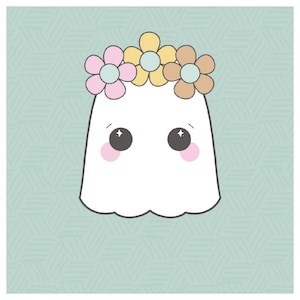 Daisy Chain Ghost Cookie Cutter