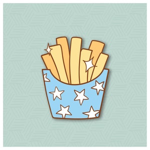 Sparkle Fries Cookie Cutter