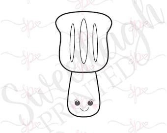 Kawaii Spatula Cookie Cutter