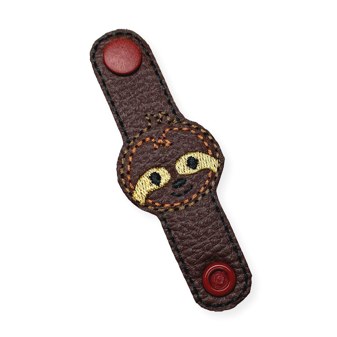Sloth Bot Cable Sloth Cable Holder in Brown - Cable Ties - Etsy
