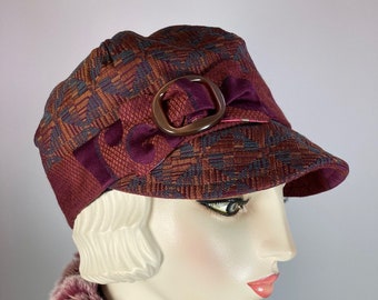 2pk Betmar New York Wool Blend Newsboy Hat Womens One Sz Red  display picture 2