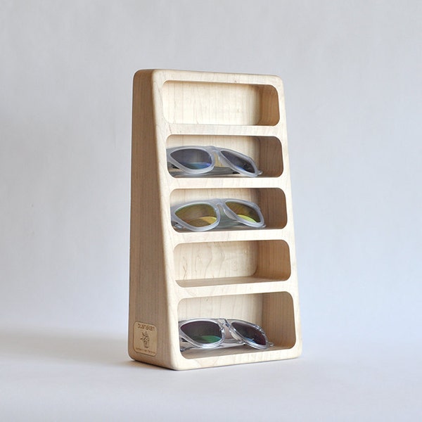 Wood Eyewear Stand