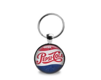 Vintage Pepsi Cola Pendant or Keychain