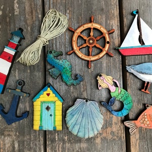Nautical Mix Hanging Decorations