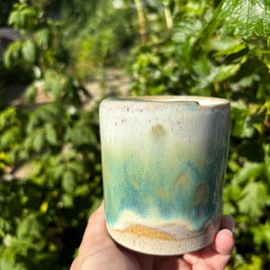 Travel Mug ~ Handmade Pottery ~ Ceramic Mug