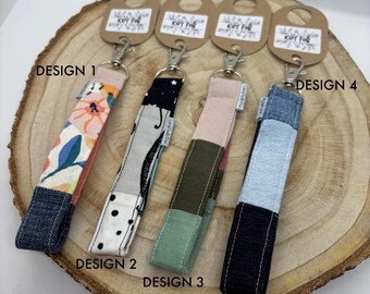 Patchwork Key Fobs ~ Handmade Fabric Key Fobs