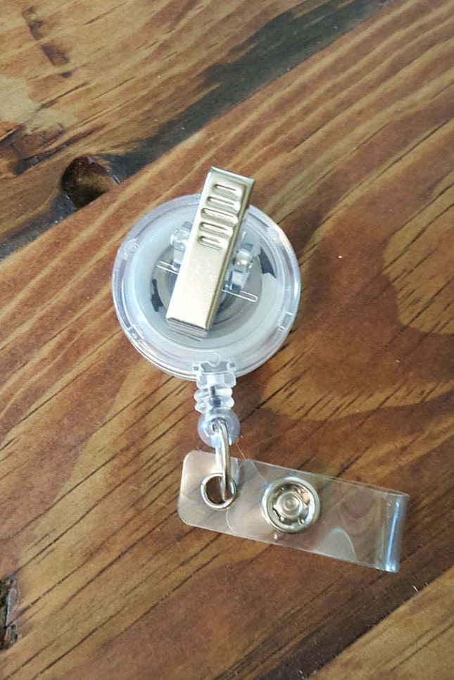 Cat Nurse retractable vial cap badge reel ID holder Etsy